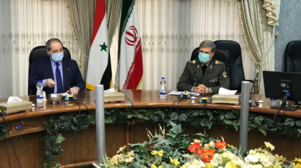 Defense minister vows Iran will cooperate in rebuilding Syria