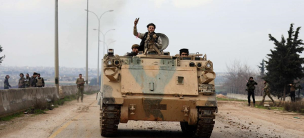 Turkey-backed Syrian fighters clash with Kurdish forces in Ain Issa