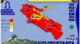 7 قوربانی و 220 حاڵەتی نوێی تووشبوون تازەترین ئاواری کۆرۆنا لە ئیلام