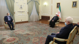 وەزیری دەرەوەی سووریا لەگەڵ سەرۆککۆماری ئێران کۆ بوویەوە