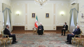 وەزیری دەرەوەی ئازەربایجان لەگەڵ سەرۆککۆماری ئێران کۆ بوویەوە